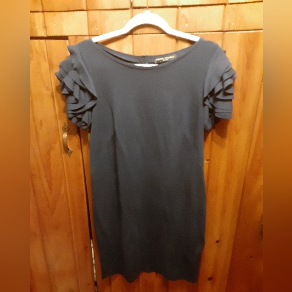 Italian designer, Pietro Brunelli Milano, Maternity Dress, L, Classic Navy Blue